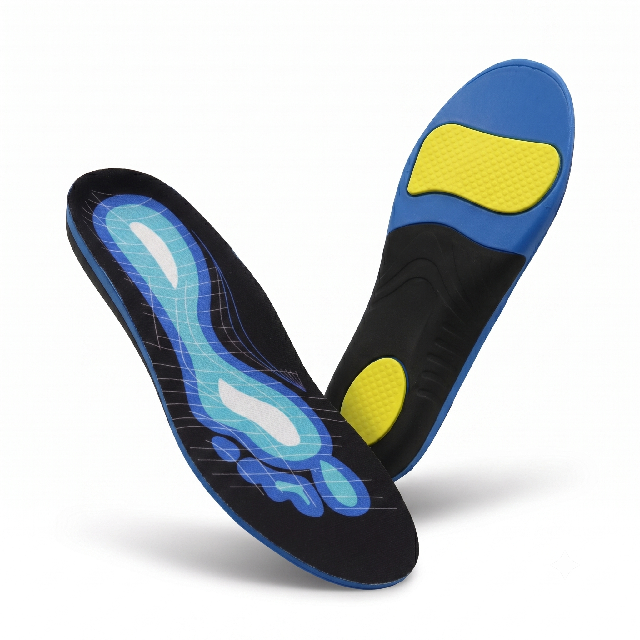 Blue EVA Yellow Gel Sports