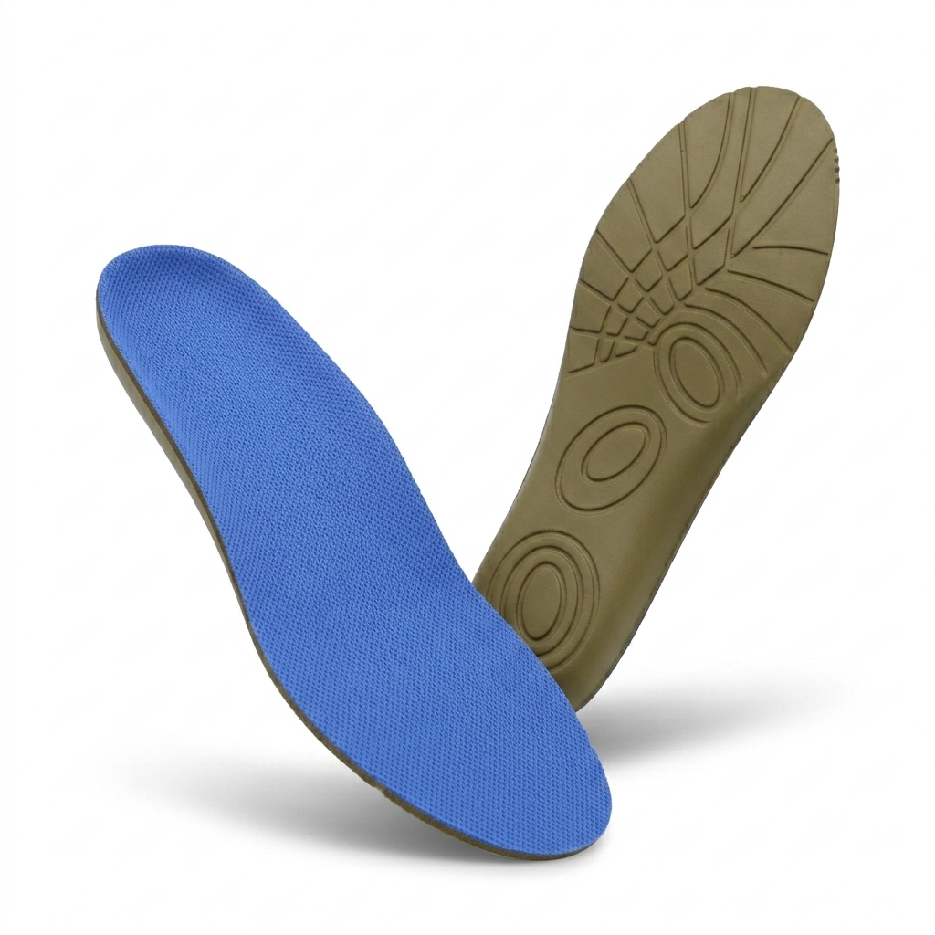 PU Leather Blue Gel Comfort